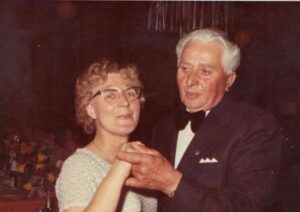Silvia and Bob at a Local Dance, circa 1980