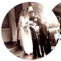 Dirk in full military uniform on his marriage to Kitty, April 1941 - 2