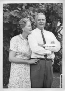 Dirk and Kitty Drok in the late 1950s