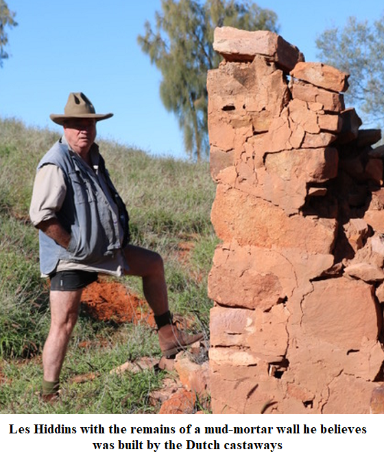 Was there a Dutch colony in Central Australia in the 18th century